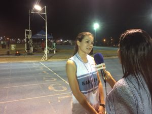 Xenia Hiebert (19 años), velocista