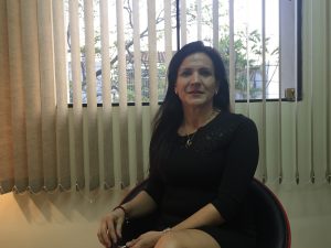 Gloria Petters, dirigente del Club Sajonia y psicóloga deportiva.