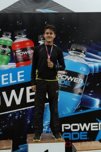 Matias Paredes, ganador de 110 con vallas.