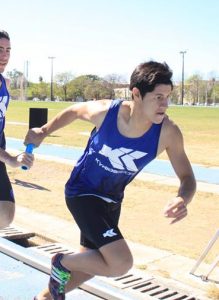 Fredy Maidana, velocista del Club Sol de América.